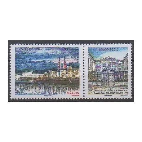 France - Poste - 2015 - No 4956 - Sites Retour Gratuit