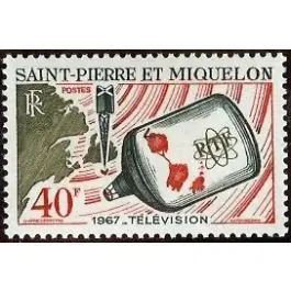 Premium Timbre de collection Saint-Pierre et Miquelon - 0377