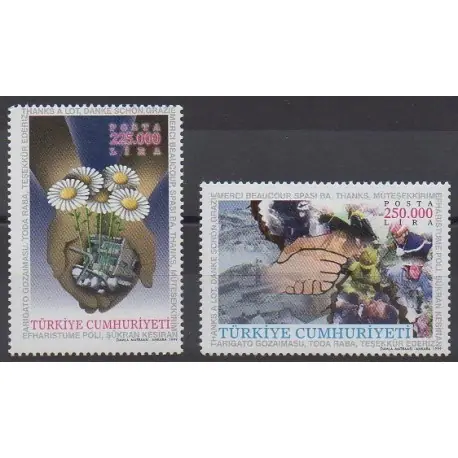 Turquie - 1999 - No 2930/2931 - Histoire Top Qualité