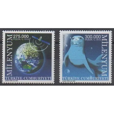 Turquie - 2000 - No 2938/2939 Quantité Limitée