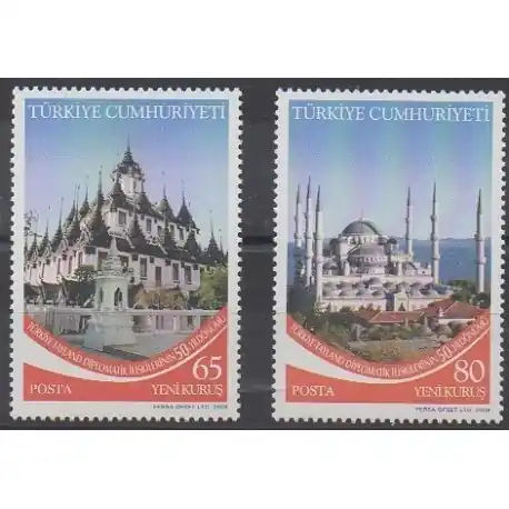 Turquie - 2008 - No 3358/3359 - Monuments Bon Marché