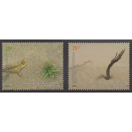 Argentine - 2006 - No 2606/2607 - Environnement Exclusif