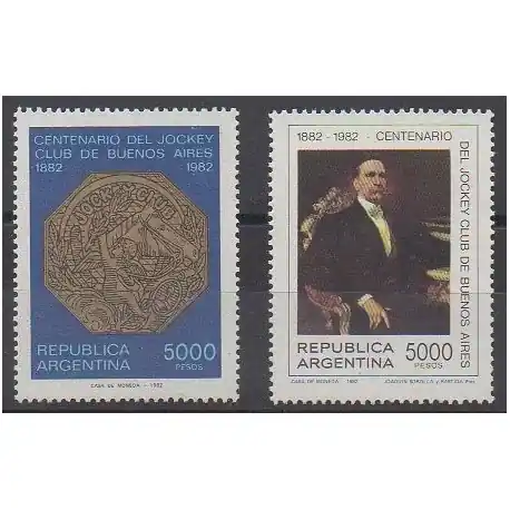 Garantie Incluse Argentine - 1982 - No 1331/1332