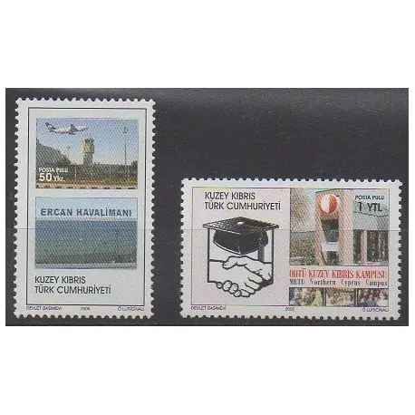 Turquie - Chypre du nord - 2005 - No 583/584 Quantité Limitée