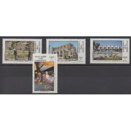 Livraison Gratuite Turquie - Chypre du nord - 1992 - No 305/308 - Tourisme