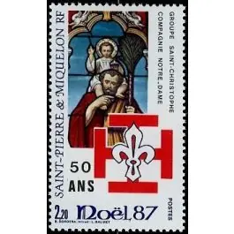 Timbre de collection Saint-Pierre et Miquelon - 0483 Vente Directe