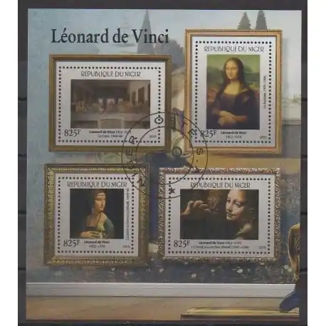 Niger - 2015 - No 3039/3042 - Peinture - Oblitérés Original