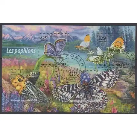 Niger - 2015 - No 2886/2889 - Insectes - Oblitérés Dernier Modèle