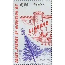 Timbre de collection Saint-Pierre et Miquelon - 0504 Exclusif