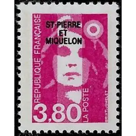 Timbre de collection Saint-Pierre et Miquelon - 0520 En Vogue