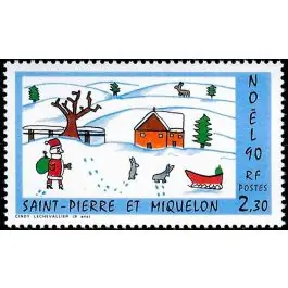 Timbre de collection Saint-Pierre et Miquelon - 0533 Dernière Chance