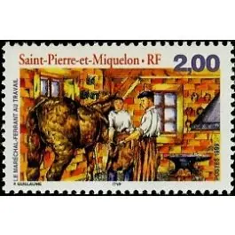Prix Promo Timbre de collection Saint-Pierre et Miquelon - 0690