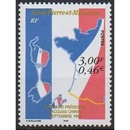 Livraison Gratuite Timbre de collection Saint-Pierre et Miquelon - 0703b