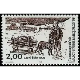 Timbre de collection Saint-Pierre et Miquelon - 0712 Haute Qualité