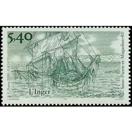 Timbre de collection Saint-Pierre et Miquelon - 0723 Artisanat