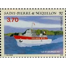 Timbre de collection Saint-Pierre et Miquelon - 0601 Commander Maintenant