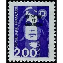 Seulement Aujourd’hui Timbre de collection Saint-Pierre et Miquelon - 0605