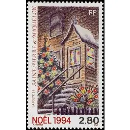 Timbre de collection Saint-Pierre et Miquelon - 0608 Réduction