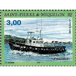 Timbre de collection Saint-Pierre et Miquelon - 0632 Garantie Incluse
