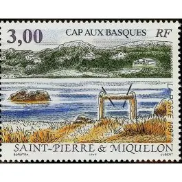Timbre de collection Saint-Pierre et Miquelon - 0654 Fait Main