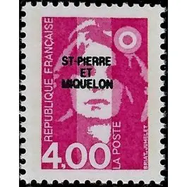 Prix Cassé Timbre de collection Saint-Pierre et Miquelon - 0556