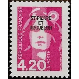 Timbre de collection Saint-Pierre et Miquelon - 0572 Usine Directe