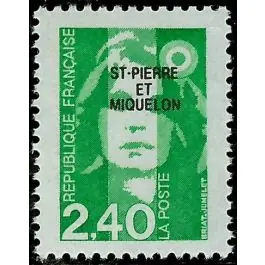 Affaire À Saisir Timbre de collection Saint-Pierre et Miquelon - 0587
