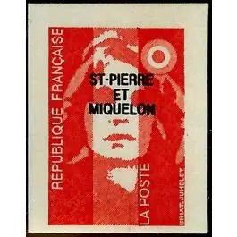 Timbre de collection Saint-Pierre et Miquelon - 0590 Dernier Modèle