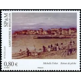 Satisfait Ou Remboursé Timbre de collection Saint-Pierre et Miquelon - 0924