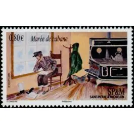 Timbre de collection Saint-Pierre et Miquelon - 0959 Livraison Express