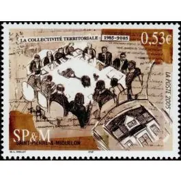 Gros Lot Timbre de collection Saint-Pierre et Miquelon - 0858