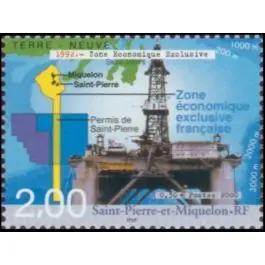 Certifié Timbre de collection Saint-Pierre et Miquelon - 0735