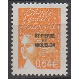 Timbre de collection Saint-Pierre et Miquelon - 0767a Commander Maintenant