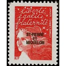 Timbre de collection Saint-Pierre et Miquelon - 0783 Seulement Aujourd’hui