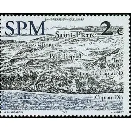 Timbre de collection Saint-Pierre et Miquelon - 0786 Marque