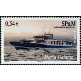 Timbre de collection Saint-Pierre et Miquelon - 0878 Bon Plan