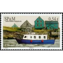 Timbre de collection Saint-Pierre et Miquelon - 0907 Paiement Sécurisé