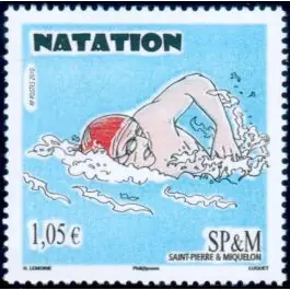 Authentique Timbre de collection Saint-Pierre et Miquelon - 0982