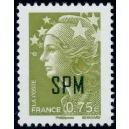 Timbre de collection Saint-Pierre et Miquelon - 0992 Certifié