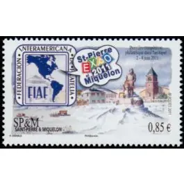 Meilleure Qualité Timbre de collection Saint-Pierre et Miquelon - 1007