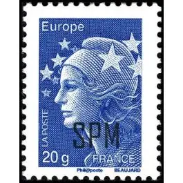 Timbre de collection Saint-Pierre et Miquelon - 1028 Populaire