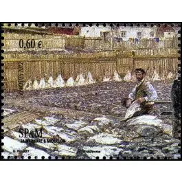Premium Timbre de collection Saint-Pierre et Miquelon - 1043