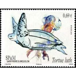 Timbre de collection Saint-Pierre et Miquelon - 1118 Paiement Sécurisé