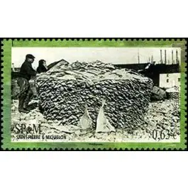 Prix Cassé Timbre de collection Saint-Pierre et Miquelon - 1064