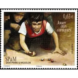 Retour Gratuit Timbre de collection Saint-Pierre et Miquelon - 1077