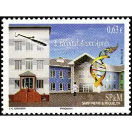 Timbre de collection Saint-Pierre et Miquelon - 1082 Paiement Sécurisé