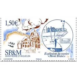 Offre Limitée Timbre de collection Saint-Pierre et Miquelon - 1192
