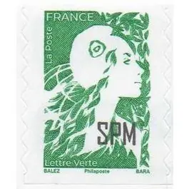 Tendance Timbre de collection Saint-Pierre et Miquelon - 1325 Autoadhsif 2023 - Marianne de l'avenir