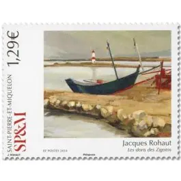 Timbre de collection Saint-Pierre et Miquelon - 1330 Artisanat