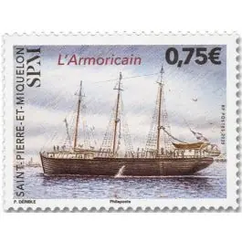 Timbre de collection Saint-Pierre et Miquelon - 1353 Populaire